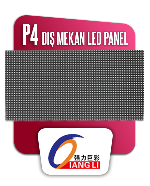 Qiangli Türkiye Distribütörü - P4 Dış Mekan Led Panel - SMD 2525 Led Lamba - Sektörde 13. Yıl - En İyi Ürün En İyi Fiyat Garantisi 0 212 485 77 34