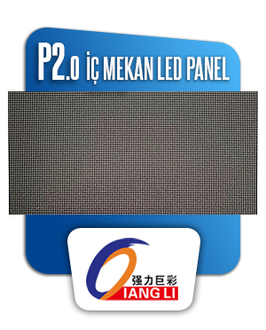 Qiangli P2.5 Pro İç Mekan Led Modül - Yüksek Kalite Yüksek Çözünürlük - 3840Hz Yenileme Hızı - Metrekarede 160.000 Piksel - 100.000 Saat Led Ömrü