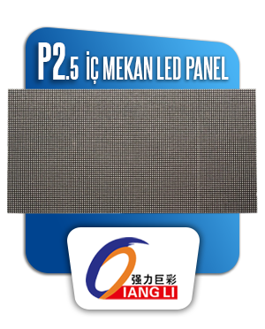 Qiangli Türkiye Distribütörü - Led Panel -P2.5 İç Mekan Led Panel - Sektörde 13. Yıl - Sorunsuz Stok - En İyi Ürün En İyi Fiyat Garantisi